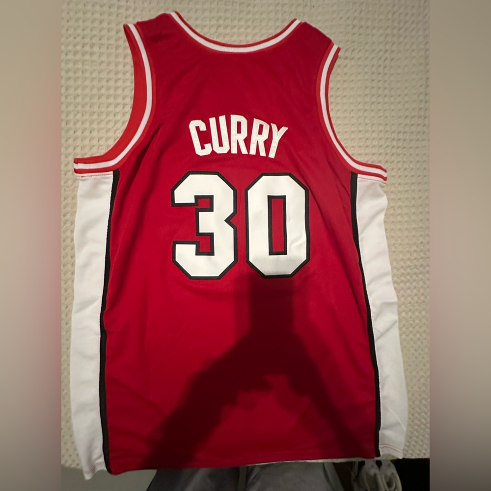 STEPH CURRY COLLEGE Basketball Jersey with Number 30
